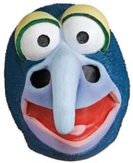 The Muppets Deluxe Adult Gonzo Overhead Latex Mask, Blue