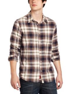 Altamont Mens Stagger Long Sleeve Flannel Shirt Clothing