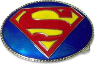 Superman 3D Logo Belt Buckle #68 Clothing