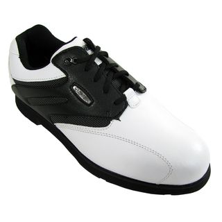 Hi Tec Dri Tec Mens Classic White/Black Golf Shoes