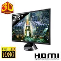 Moniteur LED 3D TFT 23 (58.4 cm)   HD TV 1080P   Double HDMI   Double