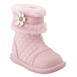 Little Girls Shoes Pink Fur Pansy Boots 3 12 Wee Squeak Shoes