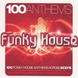 100 ANTHEMS FUNKY HOUSE   Achat CD COMPILATION pas cher  