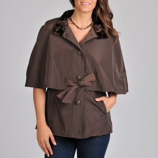 Johnson Womens Cape Belted Rain Coat Today $104.99