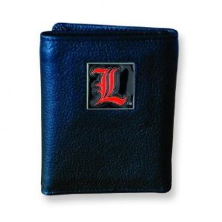 University of Louisville Trifold Leather Wallet Clothing