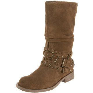 Kenneth Cole REACTION Womens Moto Bike Boot Shoes