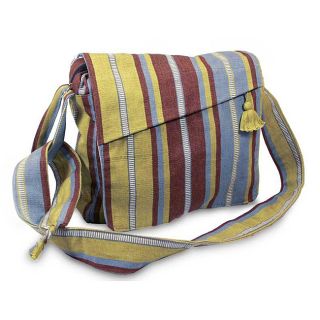 Cotton Natural Pragmatism Medium Shoulder Bag (Guatemala) Today $55