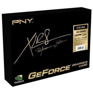 TRES BON ETAT   PNY GeForce GTX 465   Carte graphique NVIDIA GeForce