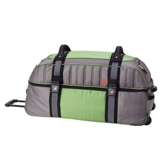 Athalon Grass Green 34 inch Double Decker Wheeled Duffel Bag