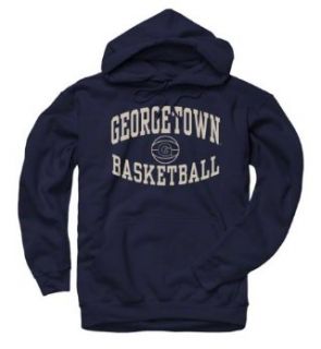 Georgetown Hoyas Navy Reversal Basketball Hooded