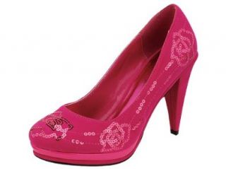 Reneeze HP102 Womens Platform High Heel Pump Shoes   Fuschia Shoes