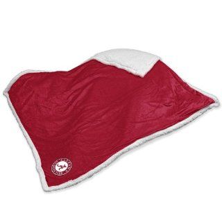 NCAA Alabama Crimson Tide Sherpa Plush Blanket Sports