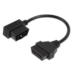 OBD II OBD2 16Pin Male to Female Extension Cable Diagnostic Extender