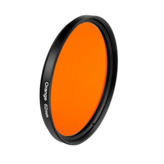 Filtre orange 62mm   En N&B le filtre orange éclaircit les jaunes et