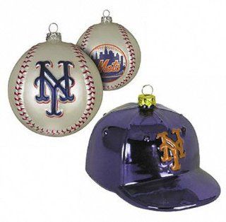 New York Mets Double Ornament Set