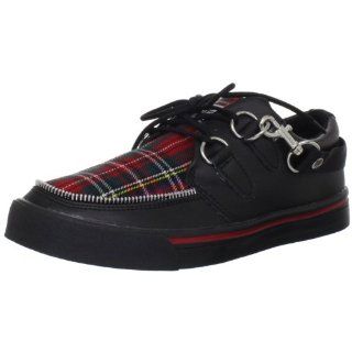 Plaid Leather New Mens Womens Unisex Creepers Shoes Boots Trainers