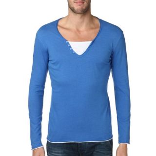 CENTS T Shirt Homme Bleu Bleu   Achat / Vente T SHIRT CENTS T Shirt