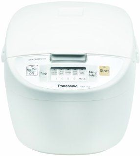 Panasonic SR DG102 5 Cup Rice Cooker, White Kitchen