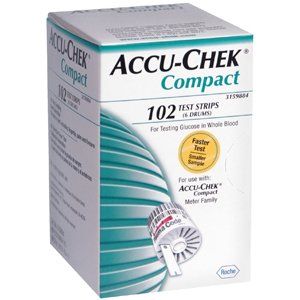 ACCU CHEK COMPACT 6 DRUMS Pack of 102 by ROCHE DIAGNOSTICS
