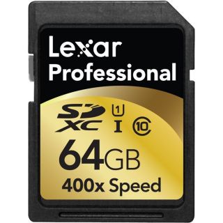 Lexar SD Card 64 Go 400X Professional UHS I   Vitesse de transfert