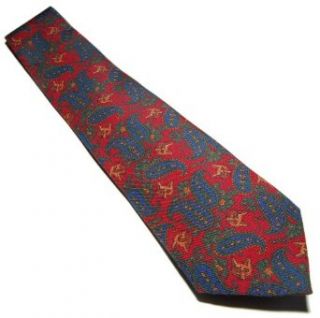 Polo Ralph Lauren Mens Italy Silk Dress Tie Paisely