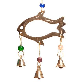 Brass Bell Fish Wind Chime (India)