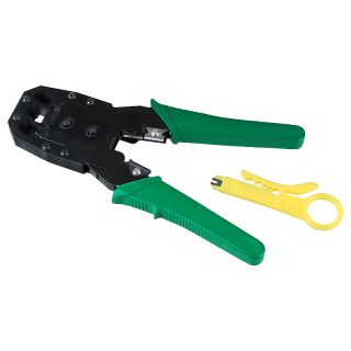 RJ45 CAT5 Network LAN Cable Crimper pliers and Strip tool Set Today $