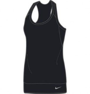 Nike Womens Dri Fit Body Mapping Banded Tank Top Size