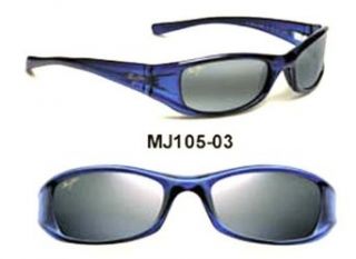 Maui Jim 105 03 Shaka   Blue with Grey Lenses Clothing