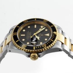 Pre owned Rolex Mens Two tone Submariner Watch