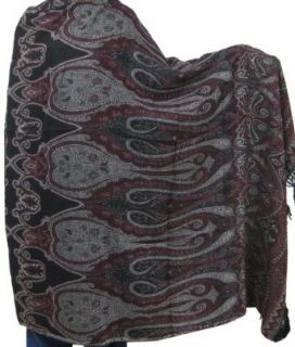 Prayer Shawl Women Pure Wool Wrap India 108 x 56 inches Clothing