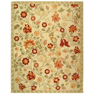 Hand hooked Eden Ivory Wool Rug (6 x 9) Today $226.89 4.8 (5