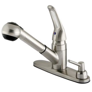 Single Loop Pull out Handle Satin Nickel Kitchen Faucet Today $99.99