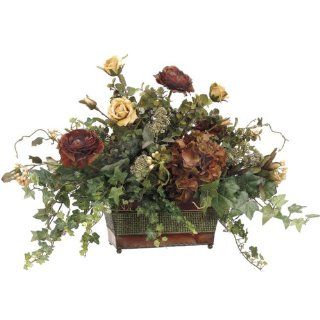 Ledge Planter w/ Roses and Hydrangeas ARWF2455 108