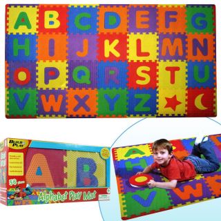 Build and Play 56 piece Alphabet Floor Mat (7 x 4)