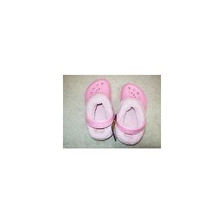 DOGGERS DAWGS CREAM PINK MAMMOTH fleece comfort shoes kids size 11/12