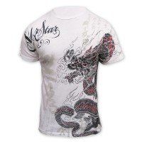 Star Lyoto Machida UFC 113 Walkout T Shirt [White], XXXL Clothing