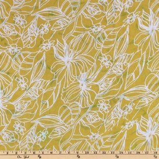 42 Wide Bohemian Chic Rayon Tropics Olive Fabric By The