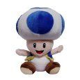 Super Mario Bro 6 Blue Toad Plush Toys & Games