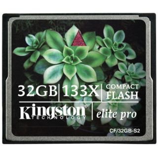 Kingston Elite Pro 32GB 133x CompactFlash Card