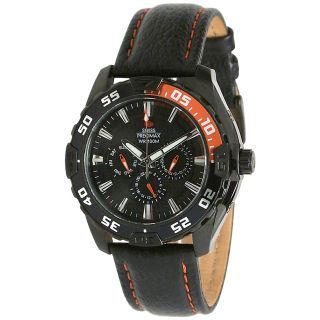 Swiss Precimax Mens Formula 7 XT Leather Watch