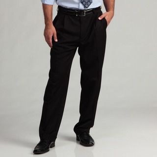 Dockers Mens Black Herringbone Suit Separates Pants