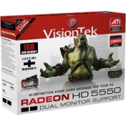 Visiontek 900331 Radeon HD 5550 Graphic Card   550 MHz Core   1 GB DD