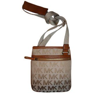 Womens Michael Kors Jet Set Item Crossbody Beige/Camel/Luggage