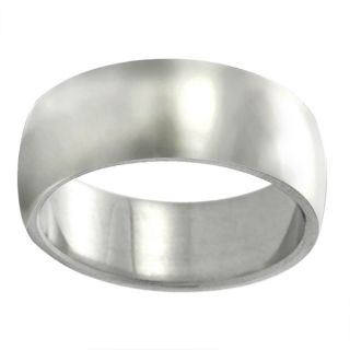 Stainless Steel Polished Wide Ring (7.85 mm) Today $15.99 4.4 (53