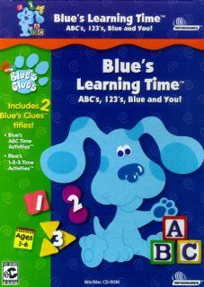 Clues Blues Learning Time ABCs, 123s, Blue and You Software
