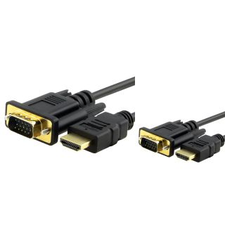 foot VGA to HDMI M/ M Cable (Pack of 2) Was $7.99 Today $6.31 Save