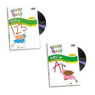 Brainy Baby DVD   ABCs and 123s Baby