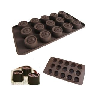 Button shaped Cake/ Chocolate Silicone Mold/ Baking Pans