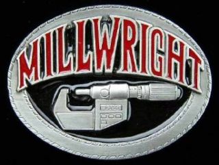 Millwright Colored Belt Buckle Clothing
